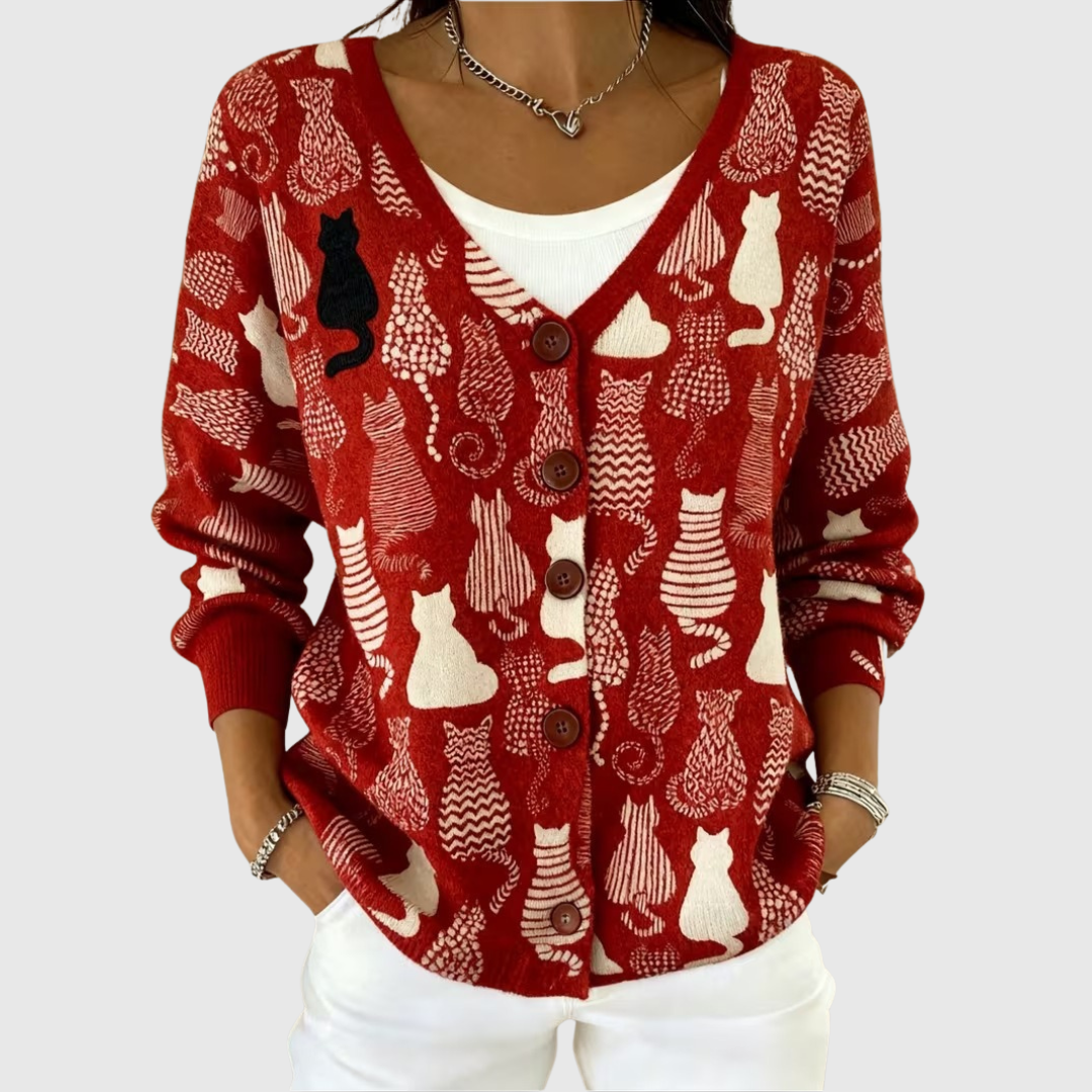 EVA | Chaqueta de Punto con Botones