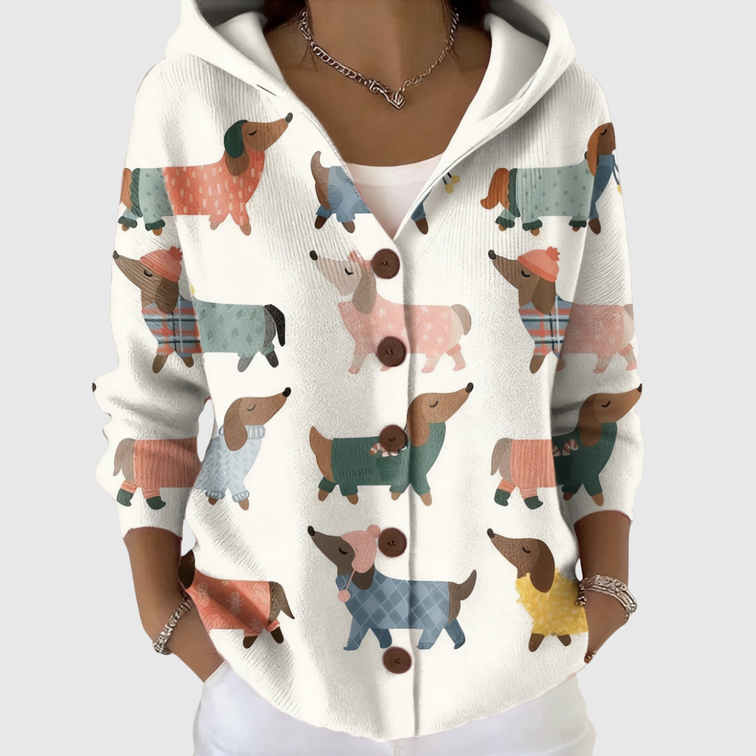 MAR | Chaqueta de Punto con Capucha