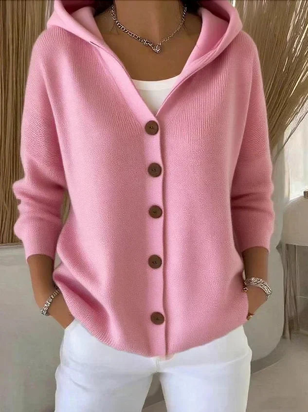MARGARIDA | Chaqueta de Punto con Capucha