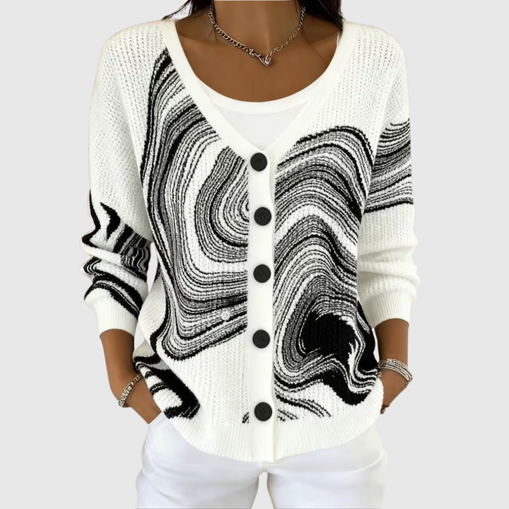 LUCIA | Chaqueta de Punto con Botones