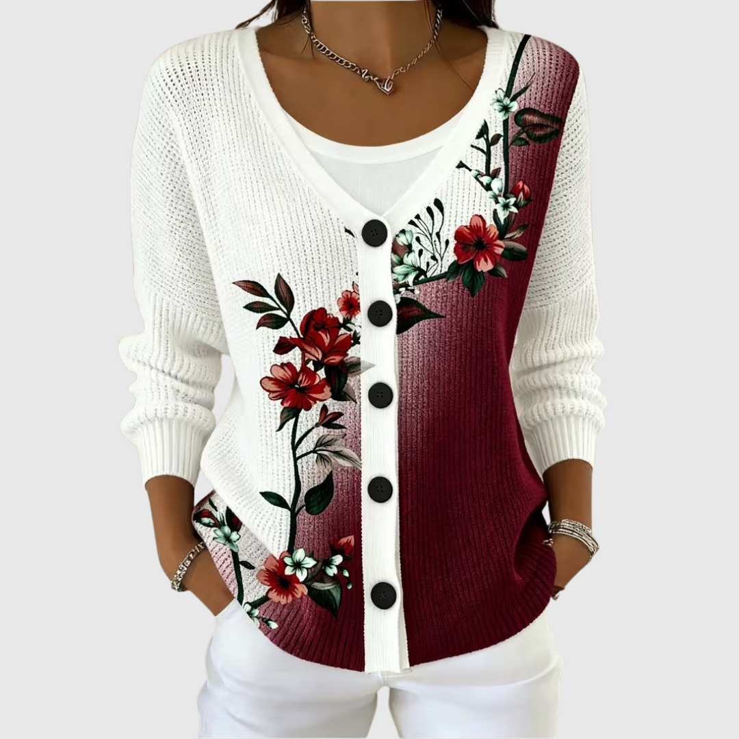 VALERIA | Chaqueta de Punto con Botones