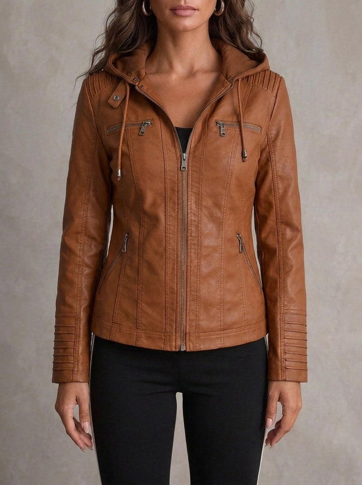 RAQUEL | Chaqueta de Piel Resistente y Elegante