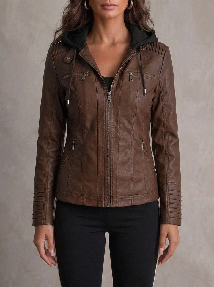 RAQUEL | Chaqueta de Piel Resistente y Elegante