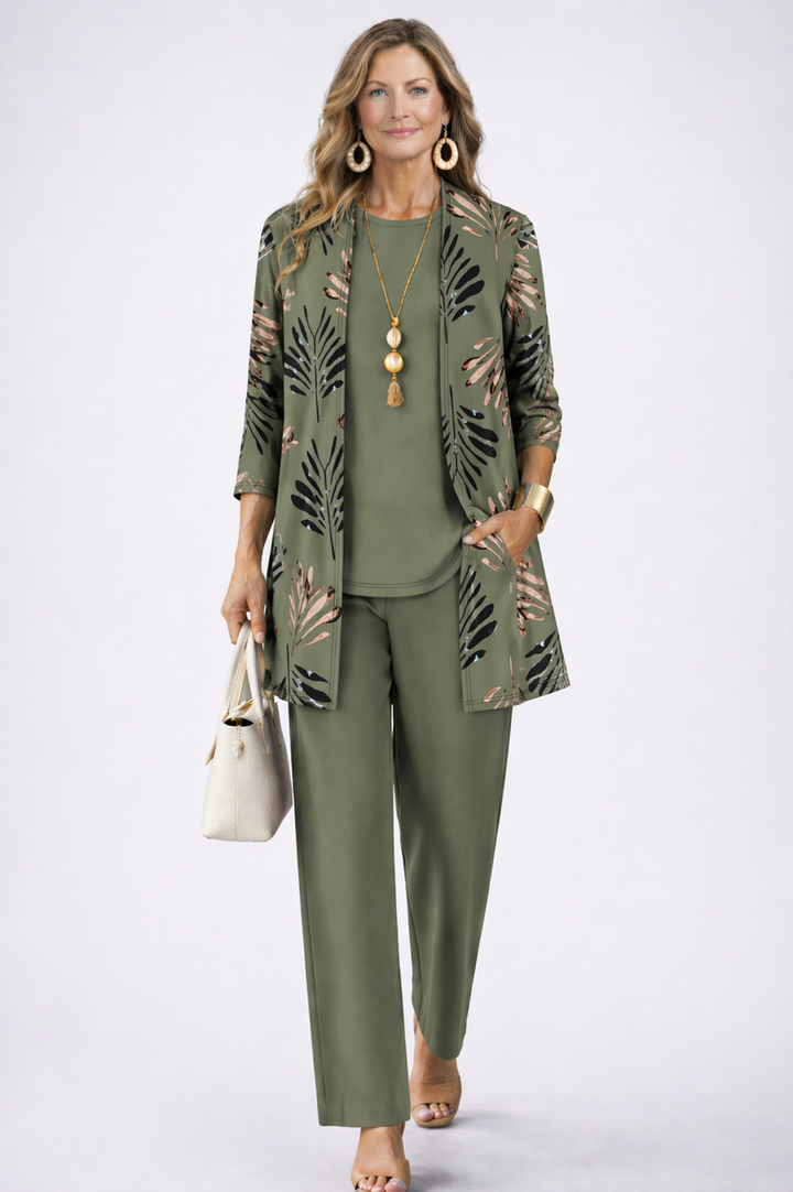BEATRIZ | Conjunto Elegante de Tres Piezas