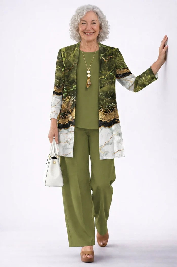 BEATRIZ | Conjunto Elegante de Tres Piezas