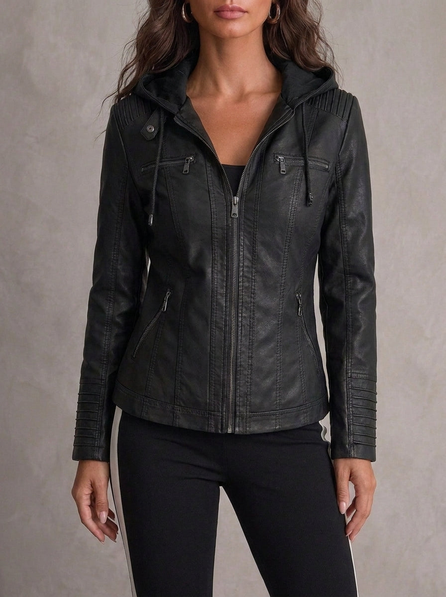 RAQUEL | Chaqueta de Piel Resistente y Elegante