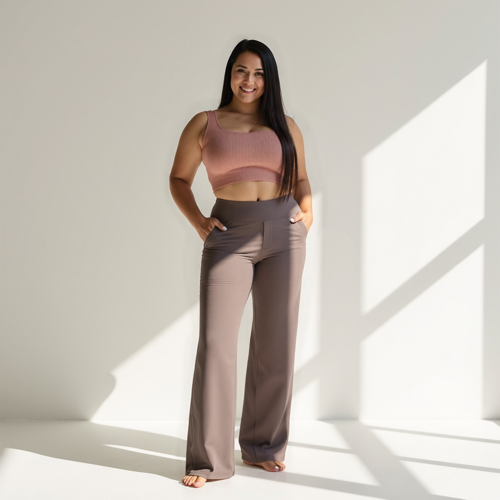 NURIA | Pantalón Pata de Elefante
