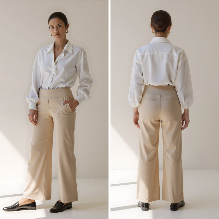 NURIA | Pantalón Pata de Elefante