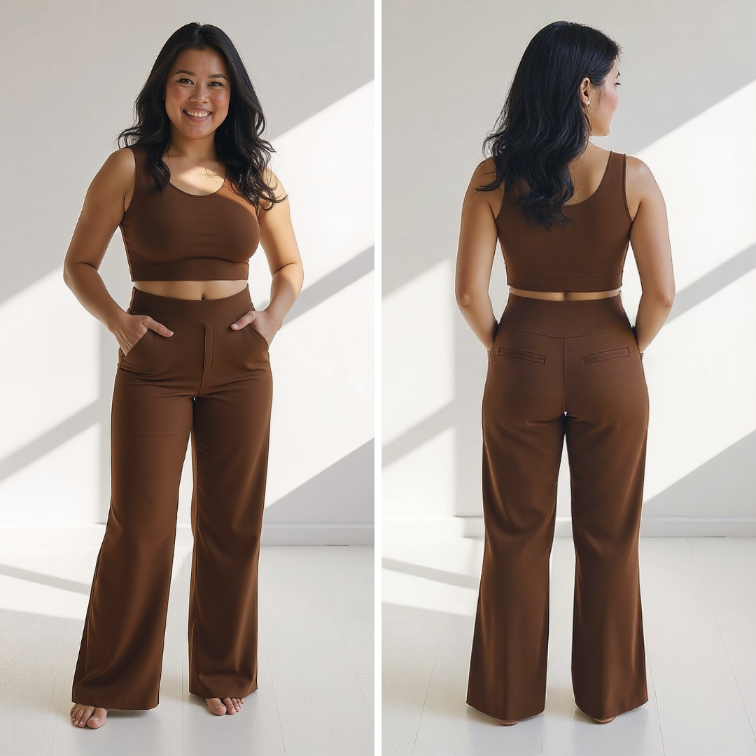 NURIA | Pantalón Pata de Elefante