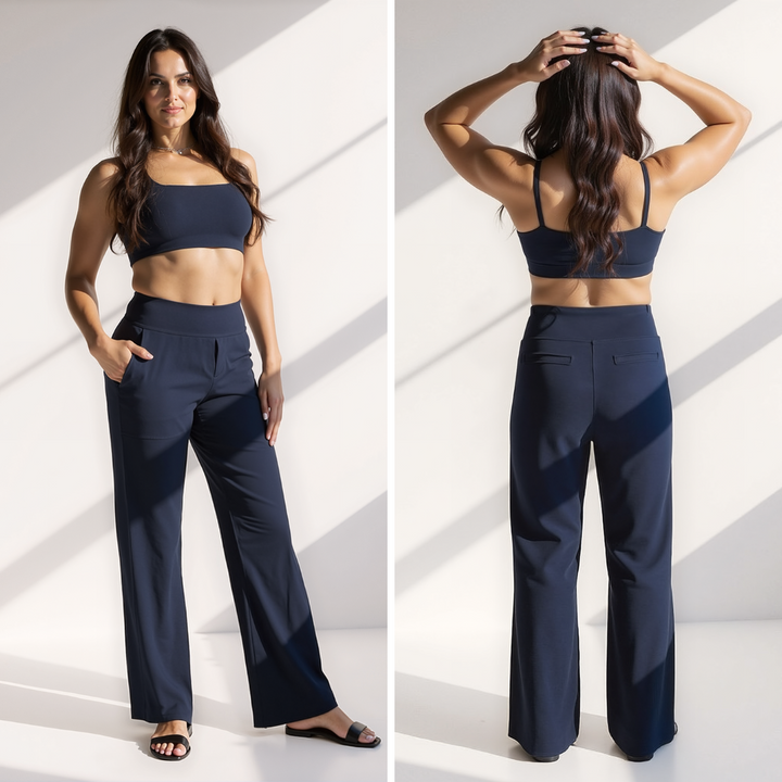 NURIA | Pantalón Pata de Elefante