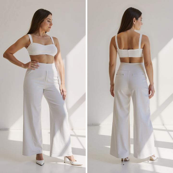 NURIA | Pantalón Pata de Elefante