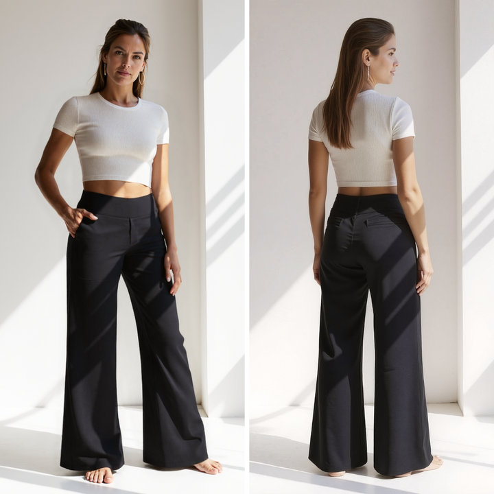 NURIA | Pantalón Pata de Elefante