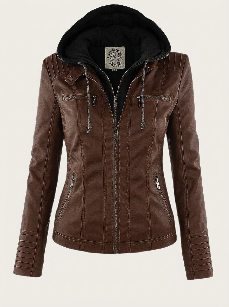 RAQUEL | Chaqueta de Piel Resistente y Elegante