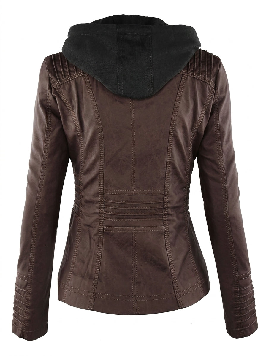 RAQUEL | Chaqueta de Piel Resistente y Elegante