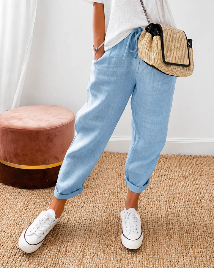 ALBA | Pantalón Fluido de Verano