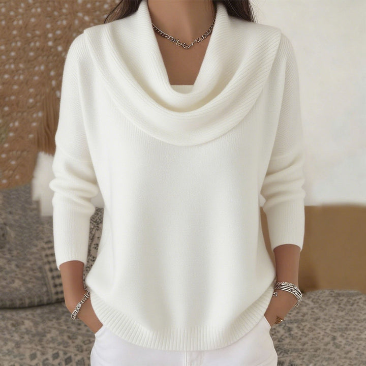 AMPARO | Jersey Cuello Drapeado