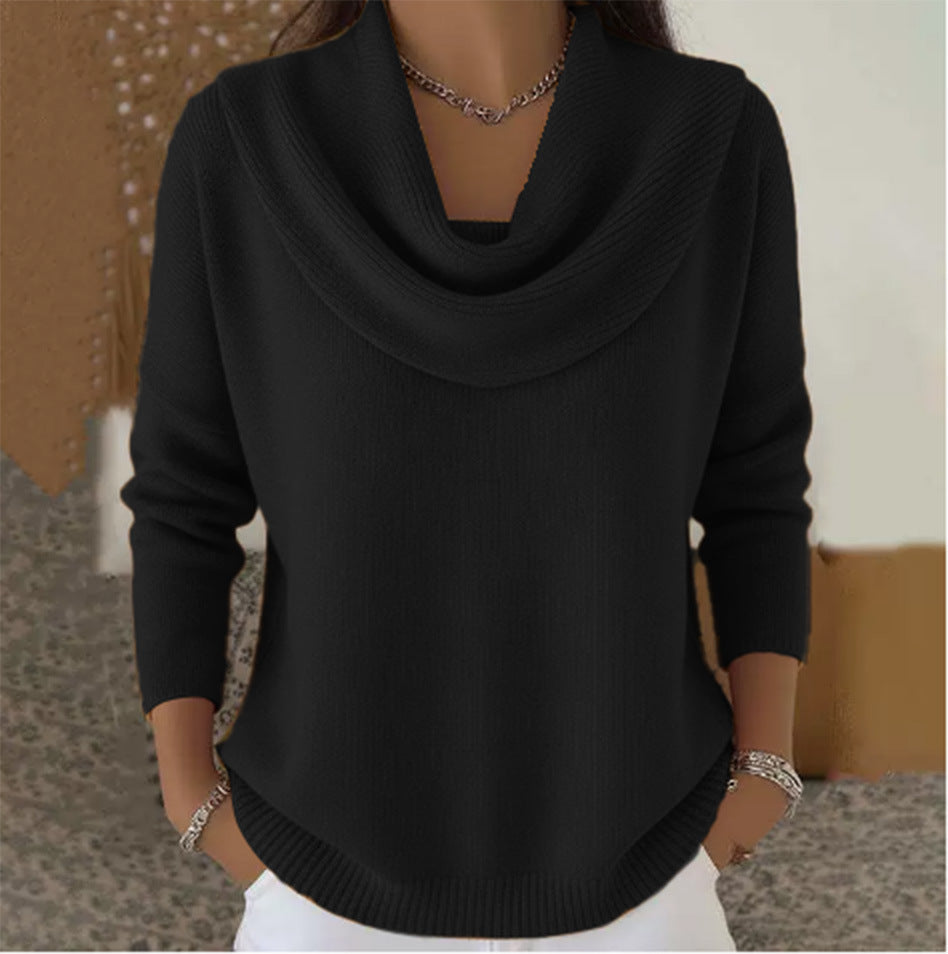 AMPARO | Jersey Cuello Drapeado
