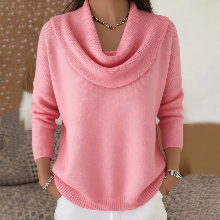 AMPARO | Jersey Cuello Drapeado