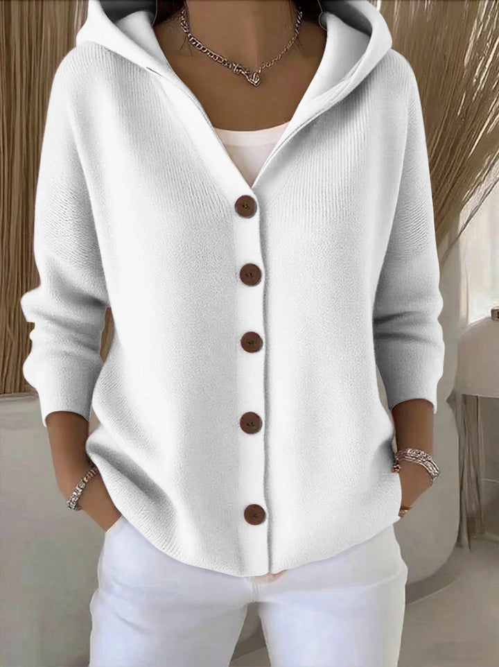 MARGARIDA | Chaqueta de Punto con Capucha