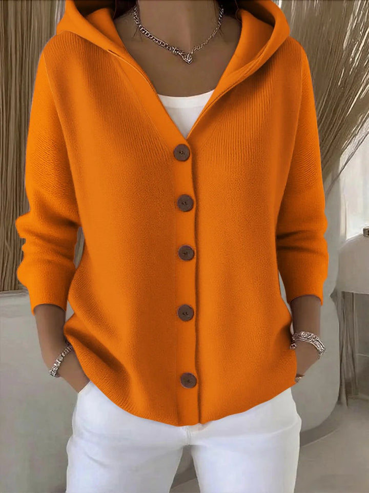 MARGARIDA | Chaqueta de Punto con Capucha
