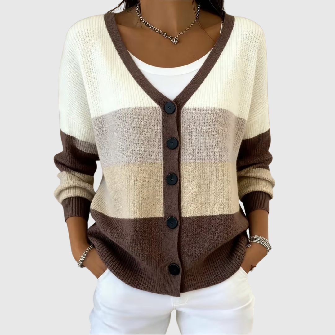INÉS | Chaqueta de Punto con Botones