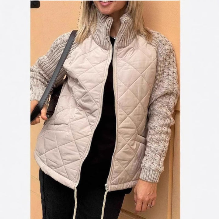 CAROLINA | Chaqueta Acolchada de Cuello Alto