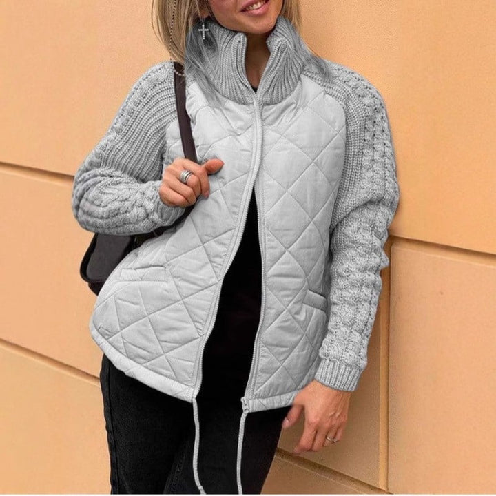 CAROLINA | Chaqueta Acolchada de Cuello Alto