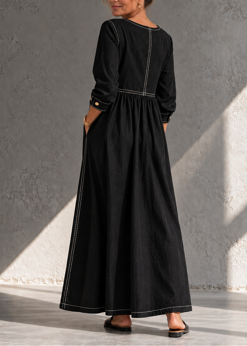 IRIS | Vestido Midi Denim Vintage