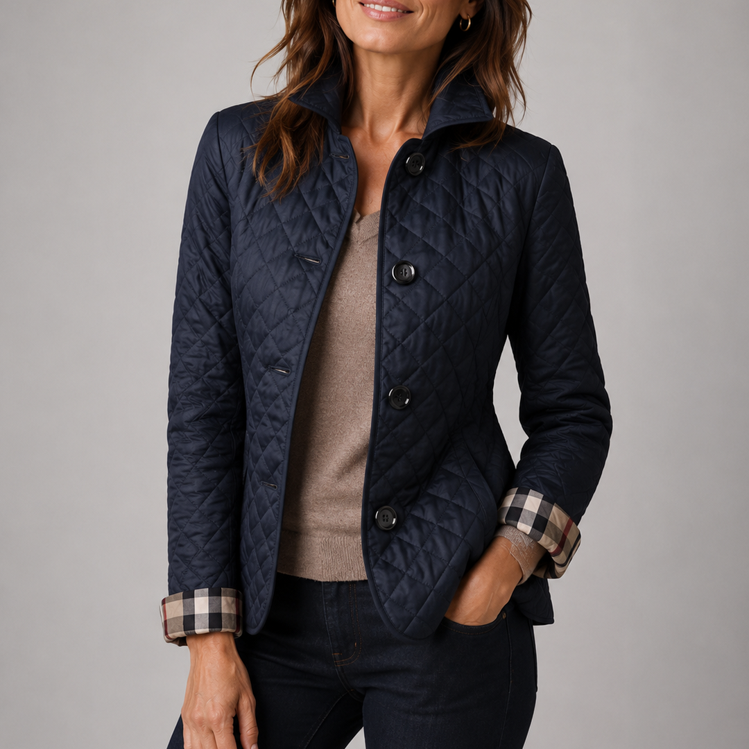BEATRIZ | Chaqueta Acolchada con Cuello Alto