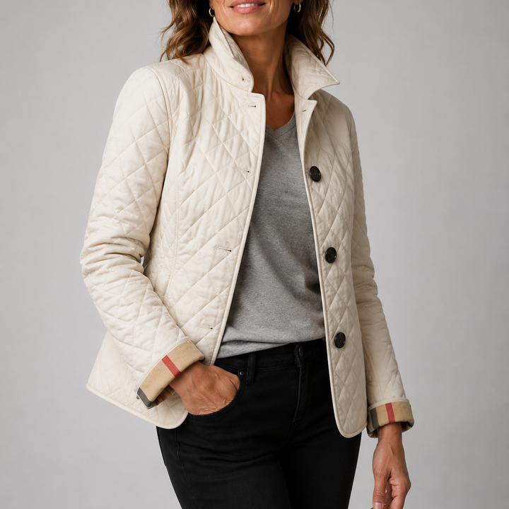 BEATRIZ | Chaqueta Acolchada con Cuello Alto
