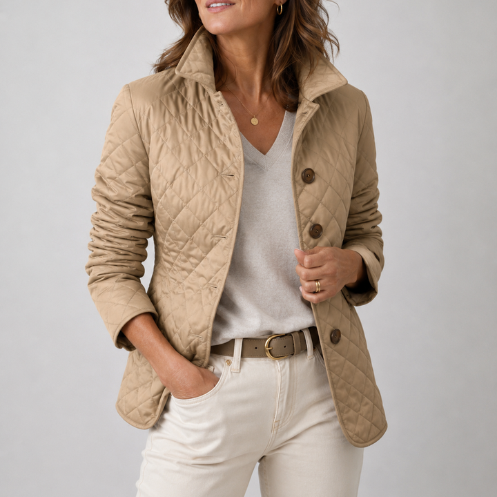 BEATRIZ | Chaqueta Acolchada con Cuello Alto