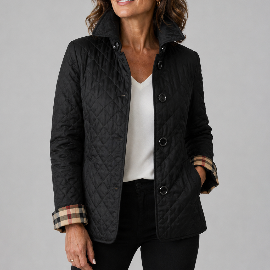 BEATRIZ | Chaqueta Acolchada con Cuello Alto