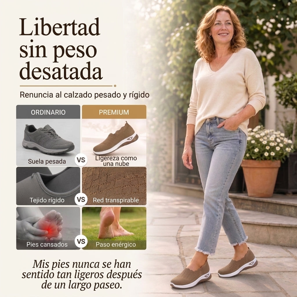 ALMA | Zapatillas Ligeras y Transpirables para Mujer