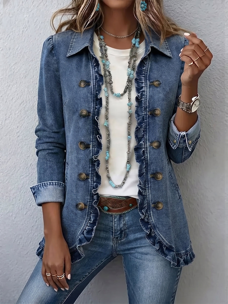 FLORINDA | Chaqueta con Volante