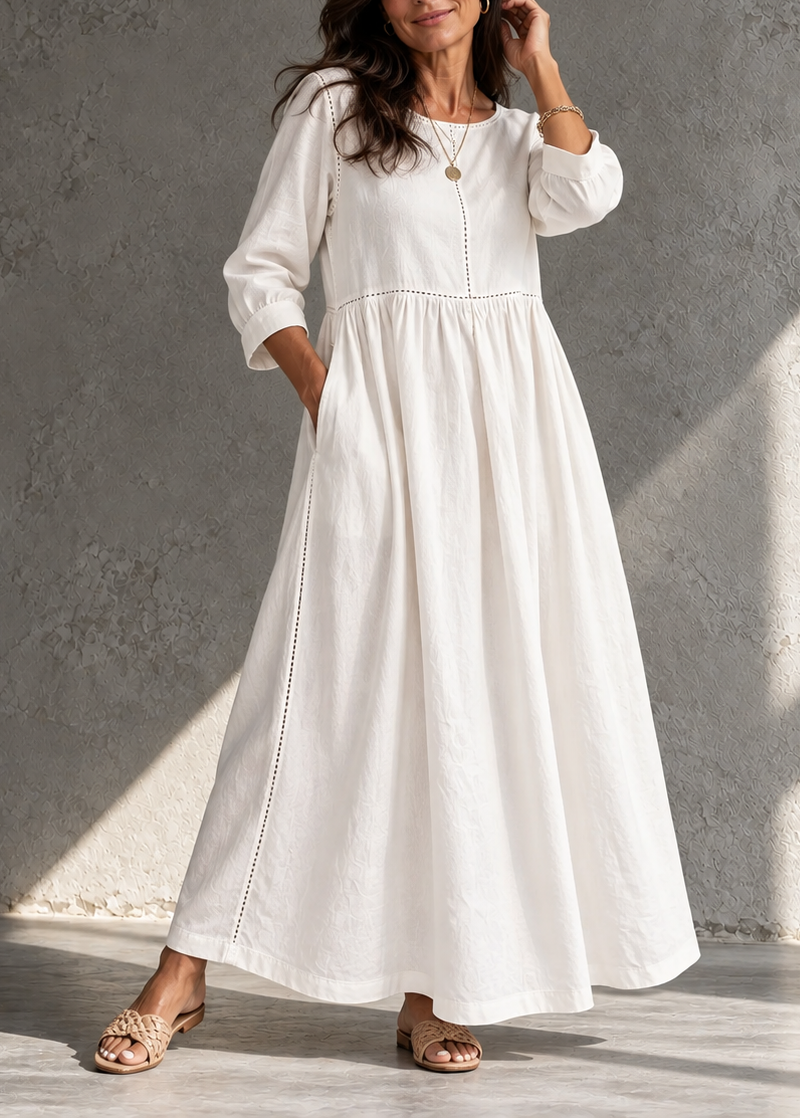 IRIS | Vestido Midi Denim Vintage